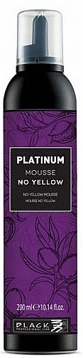 Тонирующий мусс для светлых волос "Platinum no yellow"