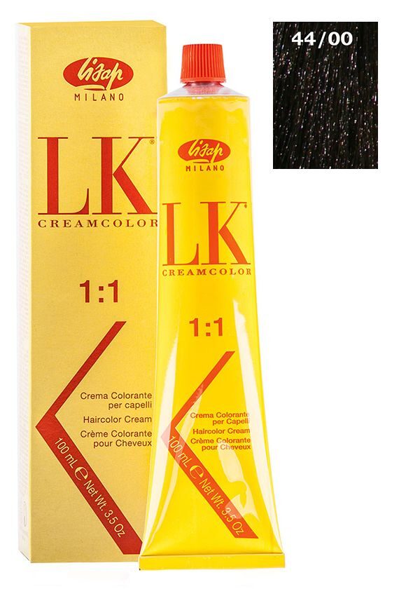 Краска для волос LK 44/00 интенсивный шатен Краска для волос LK 44/00 интенсивный шатен